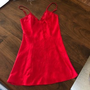 Victoria Secret Red babydoll night gown